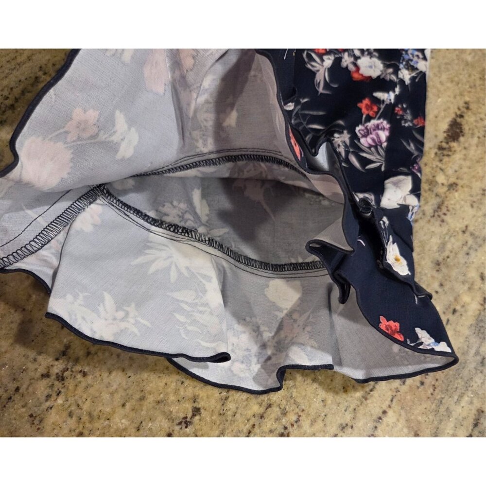 Lane Bryant Women Sz 20W The Allie Capri Floral Print Ruffle Hem 40x24" - Picture 7 of 15